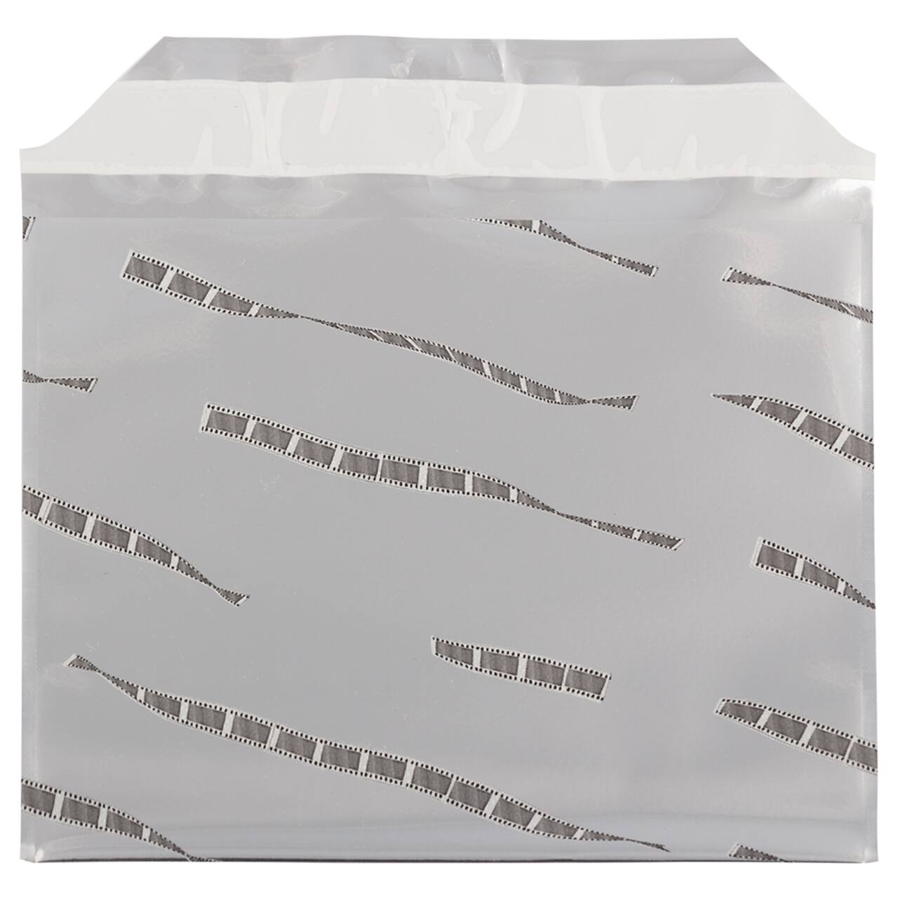 JAM Paper 5" x 6.125" Silver Film Foil Self Adhesive Closure Envelopes, 25ct.